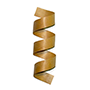 Holz in Spiralform